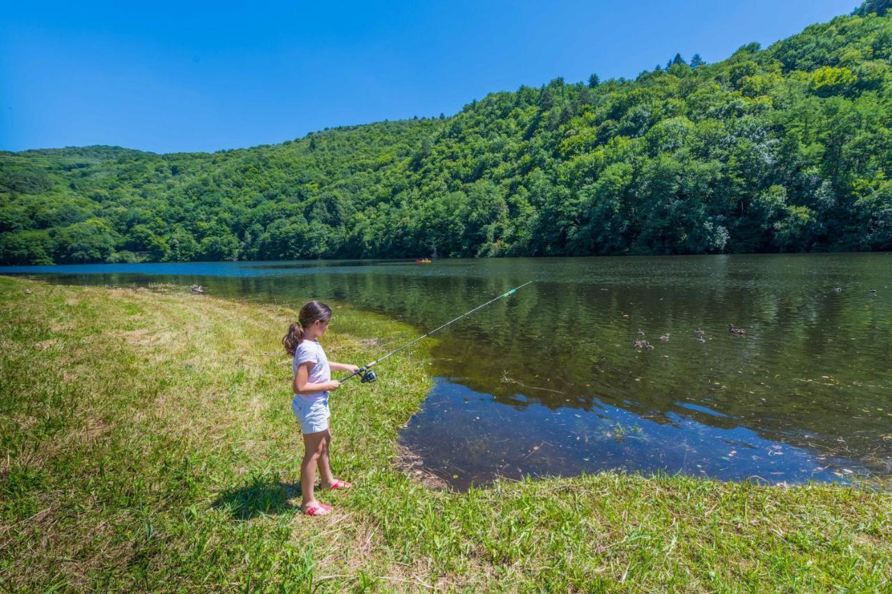 Camping Le Chateau Du Gibanel Saint-Martial-Entraygues Esterno foto
