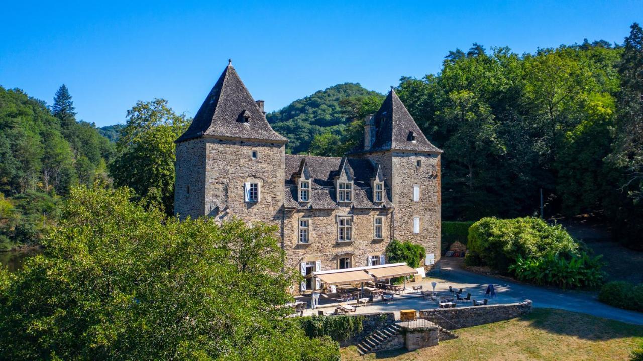 Camping Le Chateau Du Gibanel Saint-Martial-Entraygues Esterno foto
